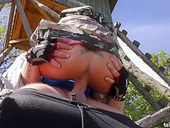 1080p Teen Fucked Outdoor Taking Facial And P With Silvia Dellai