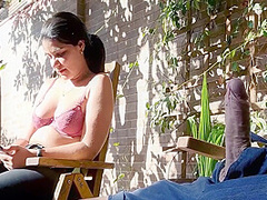 Candy Crush - My Stepson Takes His Dick Out While I Play