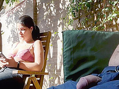 Candy Crush - My Stepson Takes His Dick Out While I Play