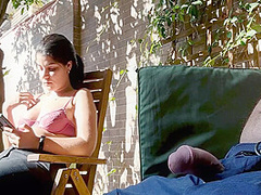 Candy Crush - My Stepson Takes His Dick Out While I Play