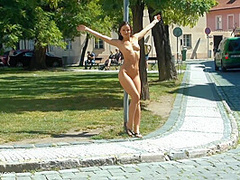 Kari Milla And Kari Sweet In Aka Czech Beautiful Pornstar In Nude Naked Public Session