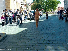 Kari Milla And Kari Sweet In Aka Czech Beautiful Pornstar In Nude Naked Public Session