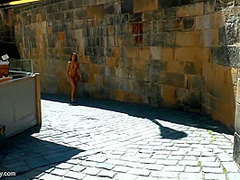 Kari Milla And Kari Sweet In Aka Czech Beautiful Pornstar In Nude Naked Public Session