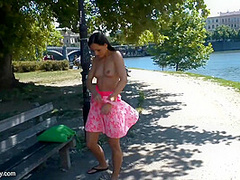 Kari Milla And Kari Sweet In Aka Czech Beautiful Pornstar In Nude Naked Public Session