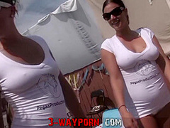 Huge Party Outside Group Sex