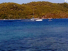 Public Totally Naked On Sup# At 04 Min Some Crazy Boatmen Disturb My Nudism Joy To Take Closeup Pics