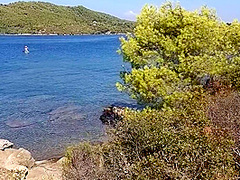 Public Totally Naked On Sup# At 04 Min Some Crazy Boatmen Disturb My Nudism Joy To Take Closeup Pics