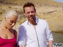 Blonde Beauty Is Gaped In Paradise Outdoors On The Beach - Xozilla Porn