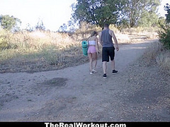 Banging Work Out Teen Fucks In Nature