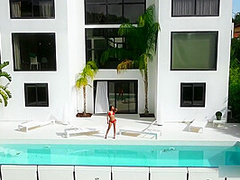 Apolonia By The Pool - Cristian Devil And Apolonia Lapiedra