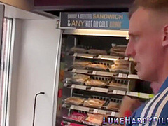 British Skank Sucking Dick - Luke Hardy And Demona Dragon