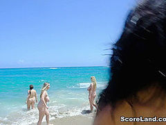 Oil! Oil! Oil! - Alexya, Codi Vore, Daria, Demmy Blaze, Erin Star, Helen Star, Kitty Cute, and Sha Rizel - Scoreland