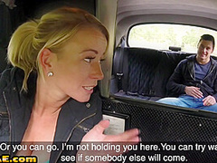 Bigboob euro cabbie sucking passenger after cowgirl sex