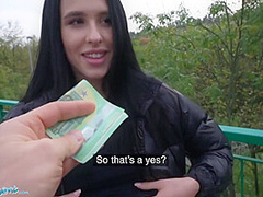 Basement Anal Fuck After Hitchhiking With Alyssa Bounty