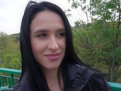 Basement Anal Fuck After Hitchhiking With Alyssa Bounty