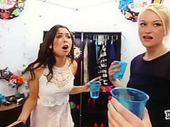 Moka Mora, Dolly Leigh And Melissa Moore In Crashing The Party Girls And On Pornhd