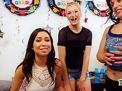 Moka Mora, Dolly Leigh And Melissa Moore In Crashing The Party Girls And On Pornhd