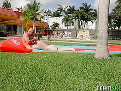 Amber Addis - Tiny Cum In The Sun