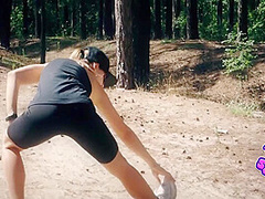 Fitness Girl Found A Guy In A Public Park Park Fucked Him And Ran Away 11 Min