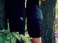 Fitness Girl Found A Guy In A Public Park Park Fucked Him And Ran Away 11 Min