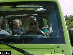 Sexy Blonde Venera Gets Dped By 2 Huge Bbcs