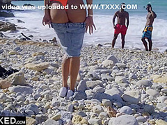 Sexy Blonde Venera Gets Dped By 2 Huge Bbcs