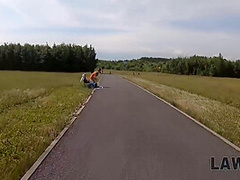 Babe Has Pussy Fondled By Security Officer Penises - Ashley Ocean