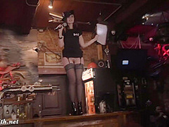 Jeny Smith In Public Naked On Stage