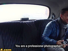 Bigboobs cabbie pounded on the backseat by her passenger