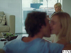Big Juggs Fuck And Pussy Pounding For Naughty Blonde - Kylie Paige And Jean Val Jean