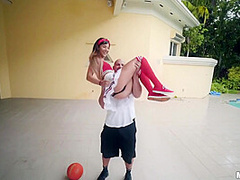 Tiny & Skinny Teen Annihilated By Thick Cock Of - J Mac