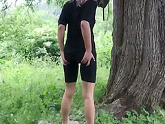 Fucked My Stepsister In The Forest. Outside Sex