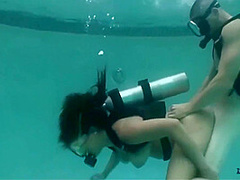 Underwater Scuba Sex With Katie Cummings