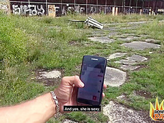 Tattooed Goth Doreen Fucks Stranger In Abandoned Building