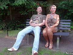 Horny Milf Getting Fucked Outdoors