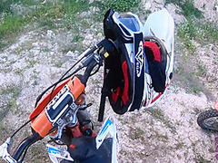 Sloppy Outdoor Blowjob From Tattoed Russian Dirtbike Teen