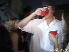 Naughty college slut is watched getting fucked