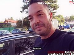 Public Sex On A Fuckdate Next To A Highway With Fat Black-haired German Woman