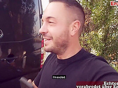 Public Sex On A Fuckdate Next To A Highway With Fat Black-haired German Woman