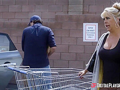 Trisha Parks And Preston Parker In Wonderful Young Blonde Fucks On Parking Lot