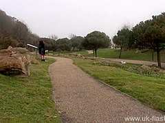 Naughty Milf Sarah Janes Public Flashing