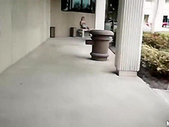 Blonde Pussy Fucked In Public With Riley Star