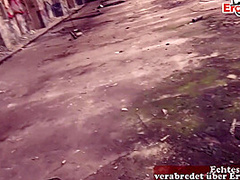 Young Tourist With Big Natural Tits Picked Up From The Airport And Fucked Out