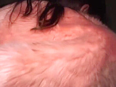 Roundass euro student gets bentover and gives bj for cash