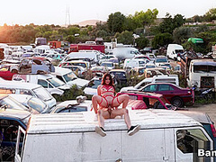 Tommy Cabrio & Ariana Van X in Fuckin' In The Junkyard - Publicbang