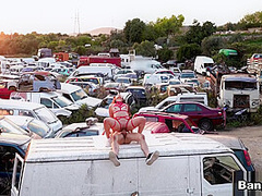 Tommy Cabrio & Ariana Van X in Fuckin' In The Junkyard - Publicbang