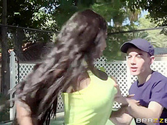 Huge Tit Black Chick And Tag Team Blowjob - Diamond Jackson And Nikki Benz