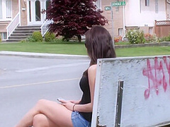 Young Brunette Loves To Get Her Cunthole Fucked Hard And Deep