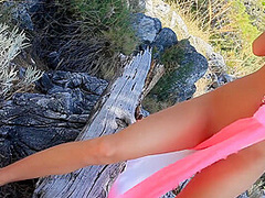 Sensuous Tart Exciting Solo Outdoor Xxx Scene