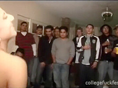 College teen banged as voyeur party watch